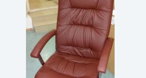 Обтяжка офисного кресла. Чеховская